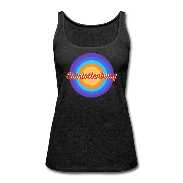 Charlottenburg Retro - Frauen Premium Tank Top - Anthrazit