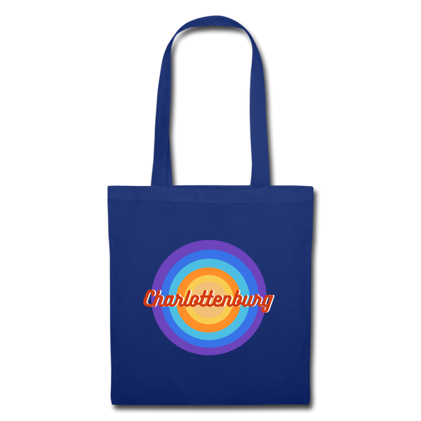 Charlottenburg Retro - Stoffbeutel - Royalblau