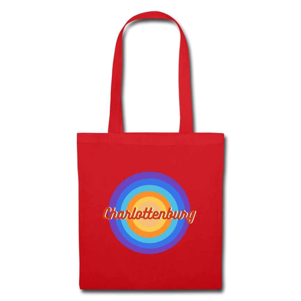Charlottenburg Retro - Stoffbeutel - Rot