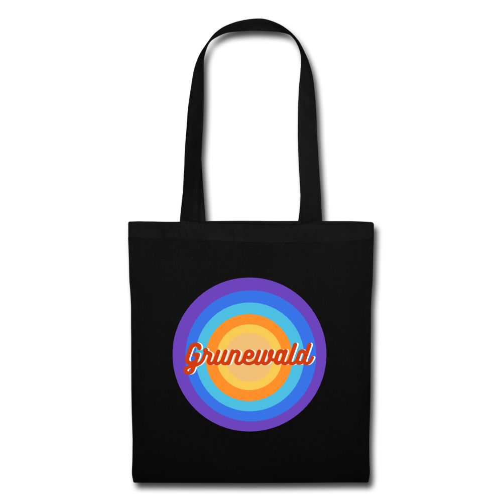 Grunewald Retro - Stoffbeutel - Schwarz