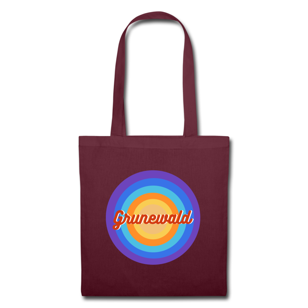 Grunewald Retro - Stoffbeutel - Burgunderrot