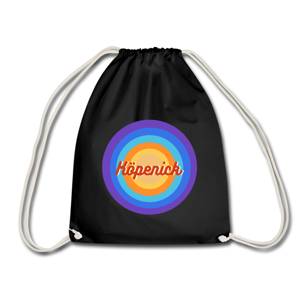 Köpenick Retro - Turnbeutel - Schwarz