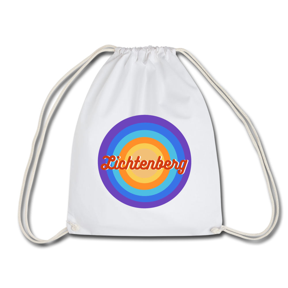 Lichtenberg Retro - Turnbeutel - Weiß