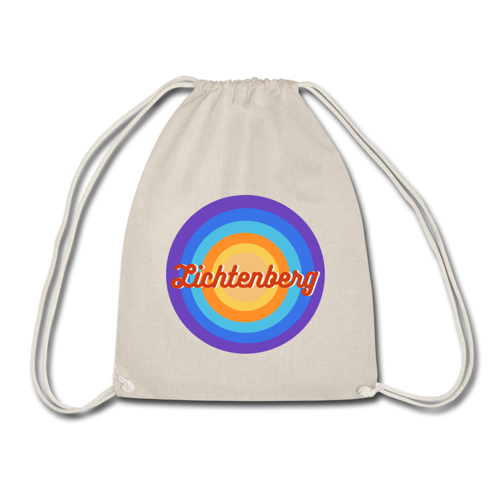 Lichtenberg Retro - Turnbeutel - Natur