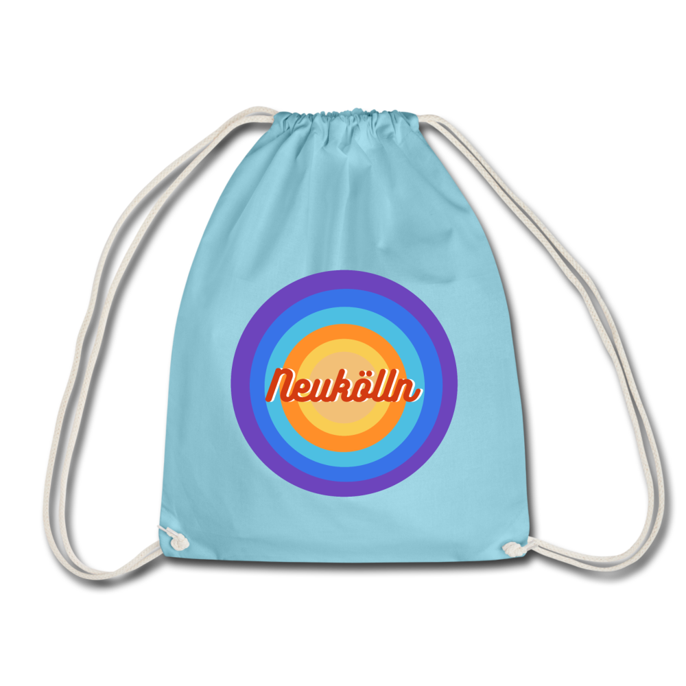 Neukölln Retro - Turnbeutel - Aqua