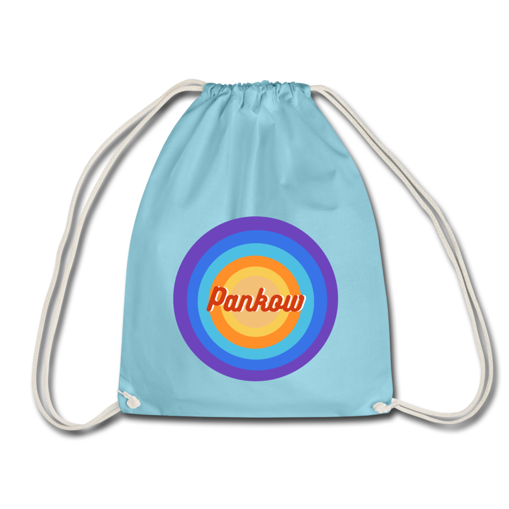 Pankow Retro - Turnbeutel - Aqua