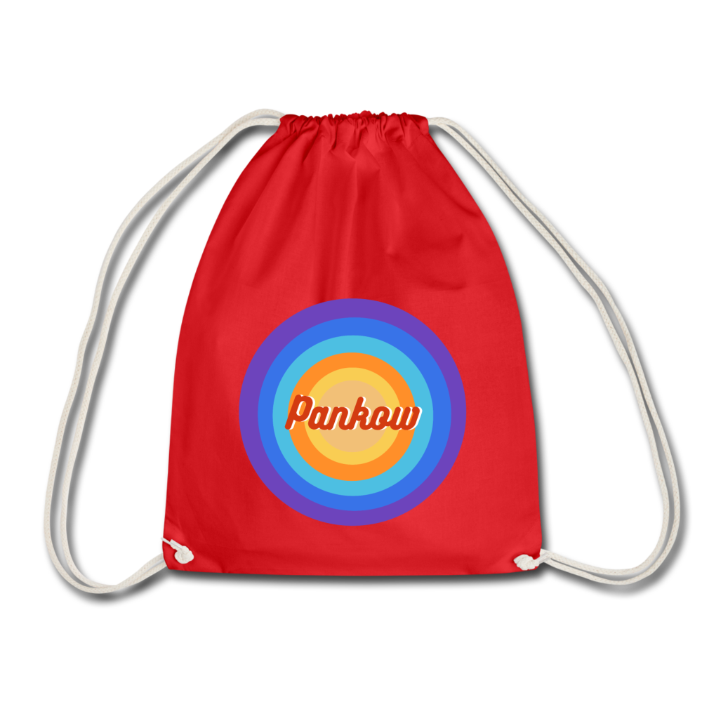 Pankow Retro - Turnbeutel - Rot