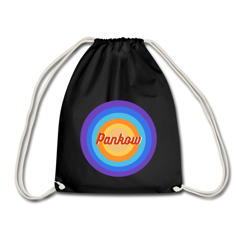 Pankow Retro - Turnbeutel - Schwarz