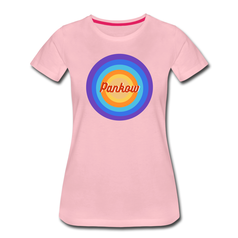 Pankow Retro - Frauen Premium T-Shirt - Hellrosa