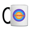 Schöneberg retro - Tasse zweifarbig - Weiß/Schwarz