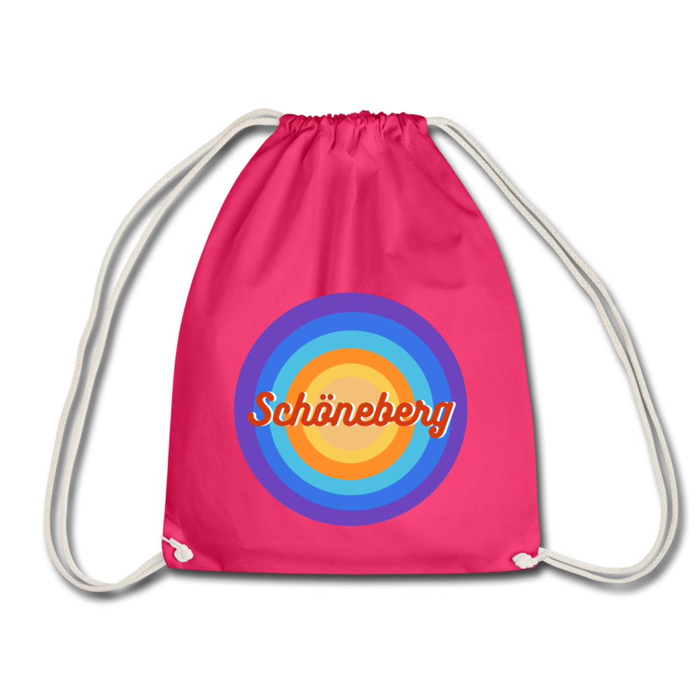 Schöneberg retro - Turnbeutel - Fuchsia