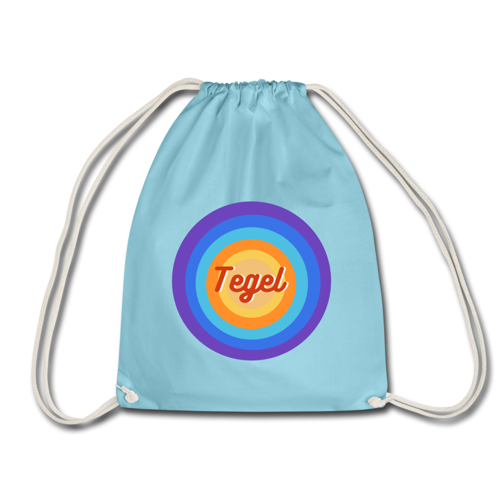 Tegel Retro - Turnbeutel - Aqua