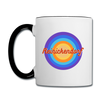 Reinickendorf retro - Tasse zweifarbig - Weiß/Schwarz