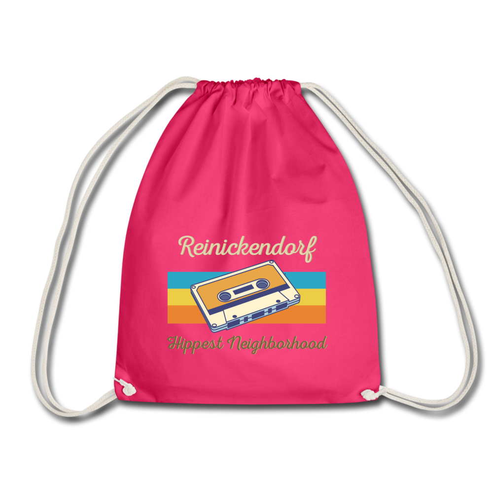 Reinickendorf Hippest Neighborhood - Turnbeutel - Fuchsia