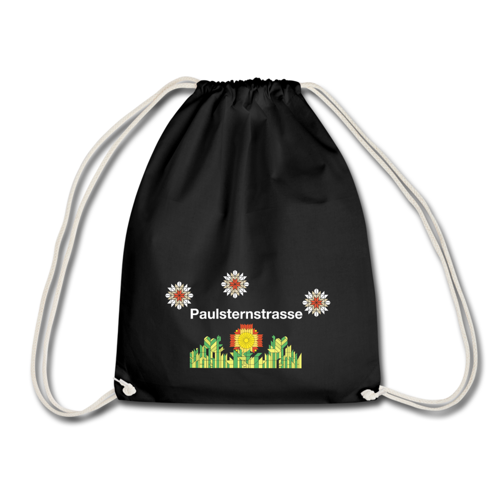 Paulsternstrasse - Turnbeutel - Schwarz