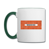 Wedding - Tasse zweifarbig - Weiß/Dunkelgrün