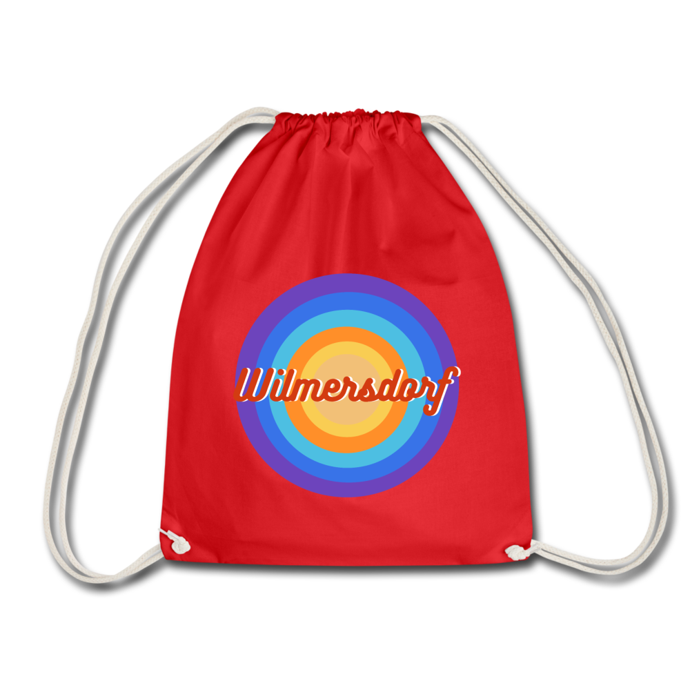 Wilmersdorf retro - Turnbeutel - Rot