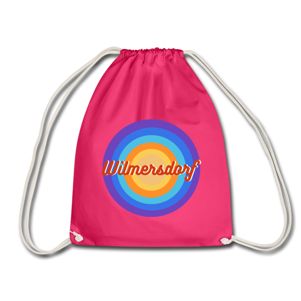 Wilmersdorf retro - Turnbeutel - Fuchsia