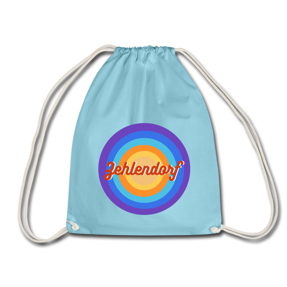 Zehlendorf retro - Turnbeutel - Aqua