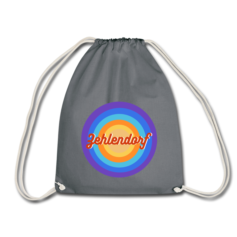 Zehlendorf retro - Turnbeutel - Grau