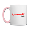 Grunewald Berlin - Tasse zweifarbig - Weiß/Pink