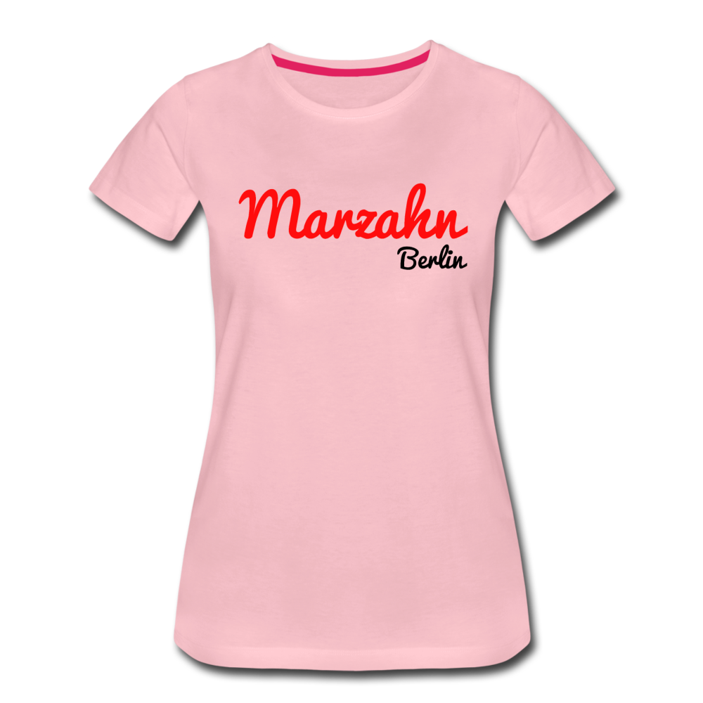 Marzahn Berlin - Frauen Premium T-Shirt - Hellrosa