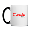Marzahn Berlin - Tasse zweifarbig - Weiß/Schwarz