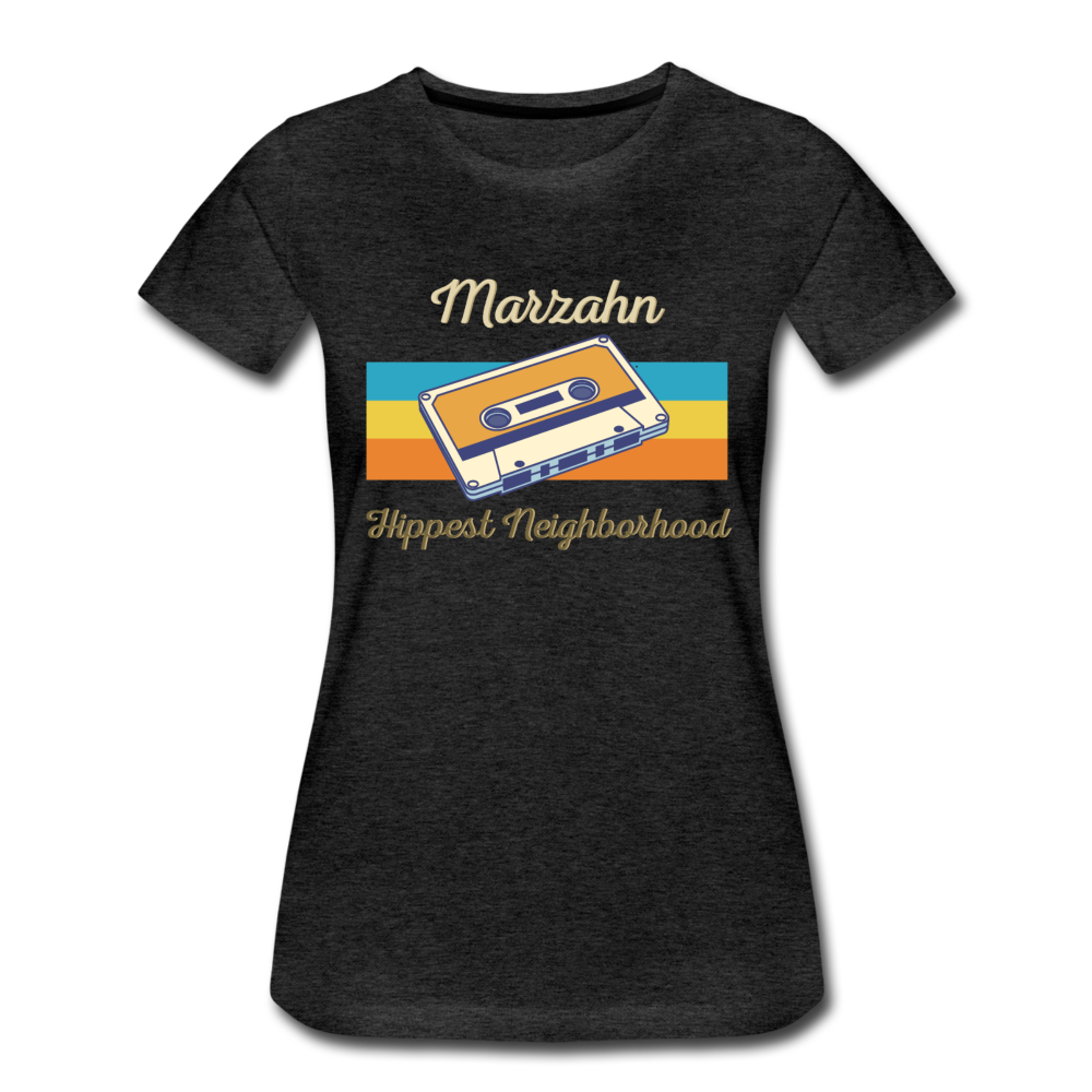 Marzahn Hippest Neighborhood - Frauen Premium T-Shirt - Anthrazit