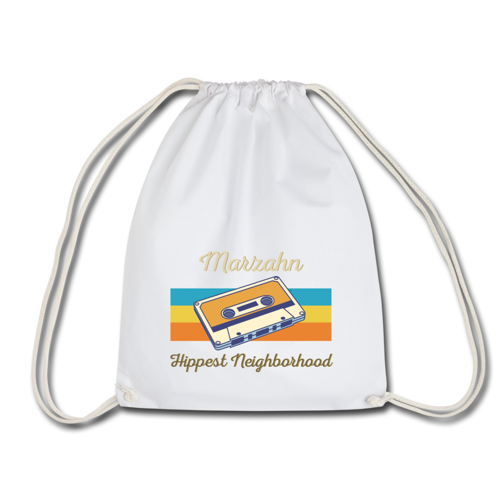 Marzahn Hippest Neighborhood - Turnbeutel - Weiß