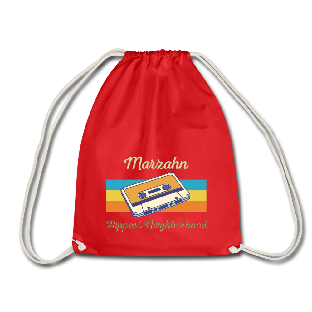 Marzahn Hippest Neighborhood - Turnbeutel - Rot
