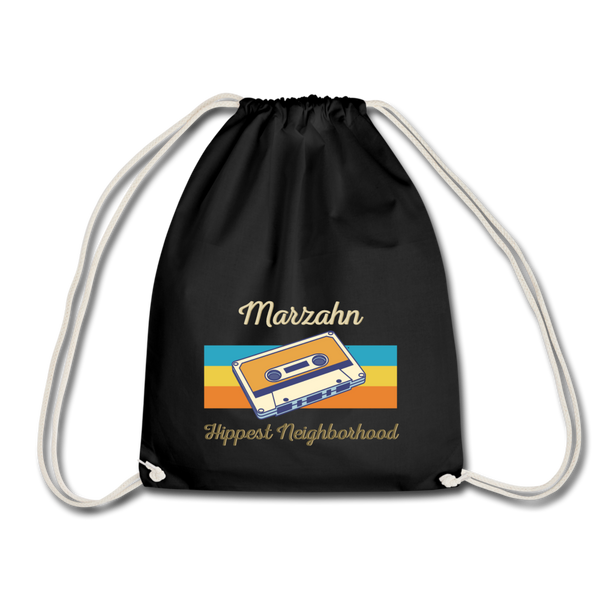 Marzahn Hippest Neighborhood - Turnbeutel - Schwarz