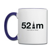 52 m Viktoria Park - Tasse zweifarbig - Weiß/Kobaltblau