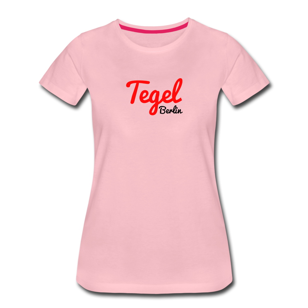 Tegel Berlin - Frauen Premium T-Shirt - Hellrosa