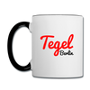 Tegel Berlin - Tasse zweifarbig - Weiß/Schwarz
