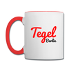 Tegel Berlin - Tasse zweifarbig - Weiß/Rot