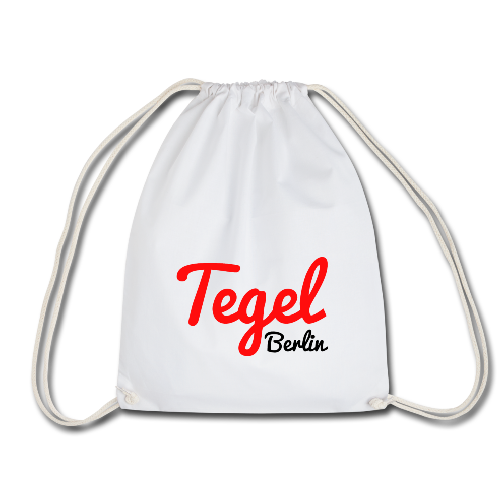Tegel Berlin - Turnbeutel - Weiß