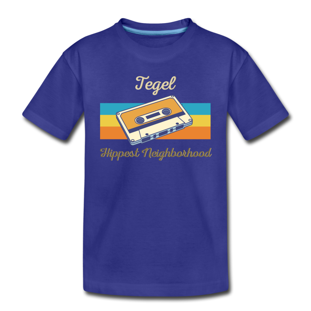 Tegel Hippest Neighborhood - Kinder Premium T-Shirt - Königsblau