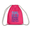 Tegel Planet Earth - Turnbeutel - Fuchsia