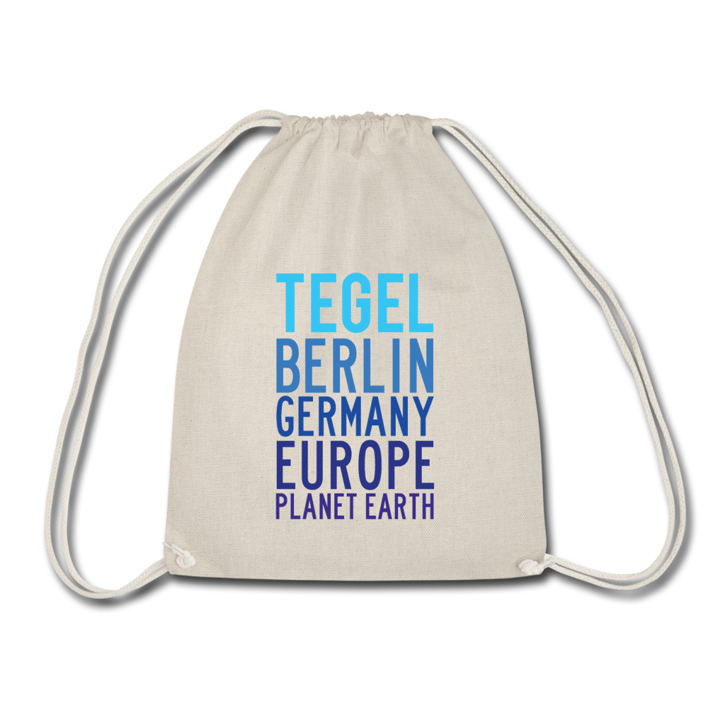 Tegel Planet Earth - Turnbeutel - Natur