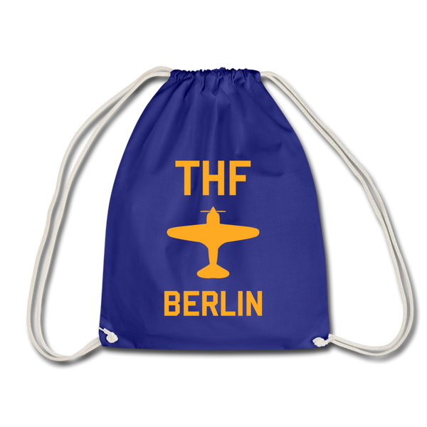 THF - Turnbeutel - Königsblau