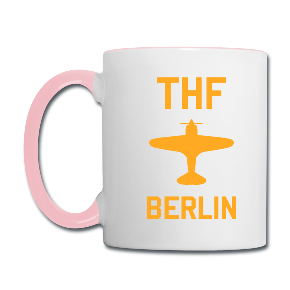 THF - Tasse zweifarbig - Weiß/Pink