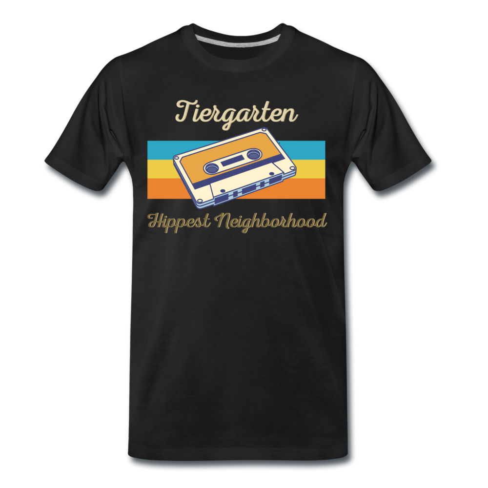 Tiergarten Hippest Neighborhood - Männer Premium T-Shirt - Schwarz