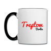 Treptow Berlin - Tasse zweifarbig - Weiß/Schwarz