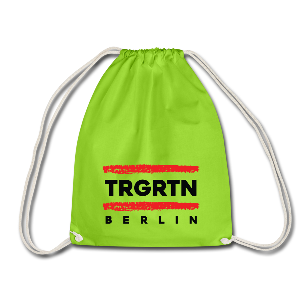 TRGRTN - Turnbeutel - Neongrün