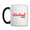 Westend Berlin - Tasse zweifarbig - Weiß/Schwarz