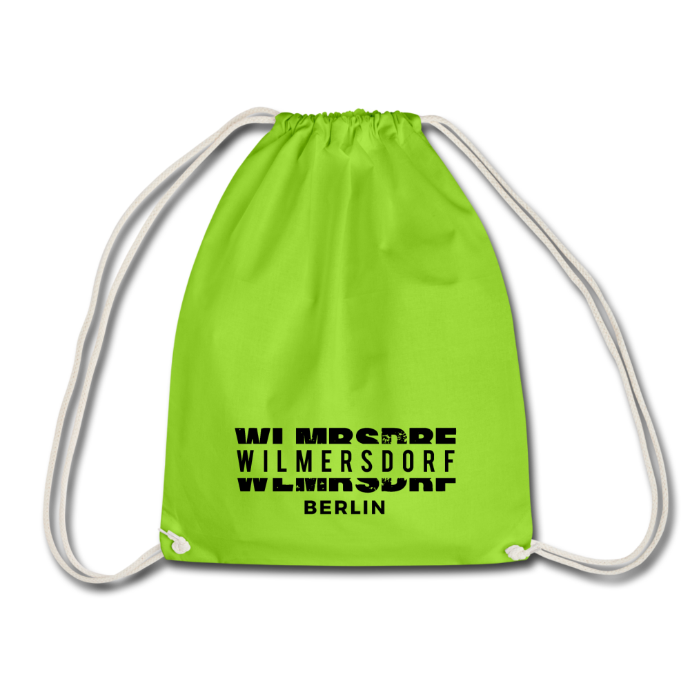 WLMRSDRF - Turnbeutel - Neongrün