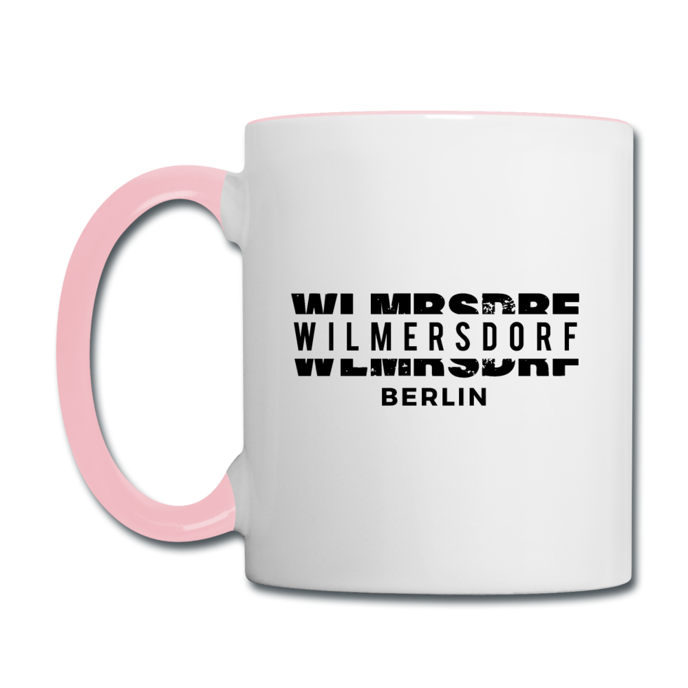 WLMRSDRF - Tasse zweifarbig - Weiß/Pink