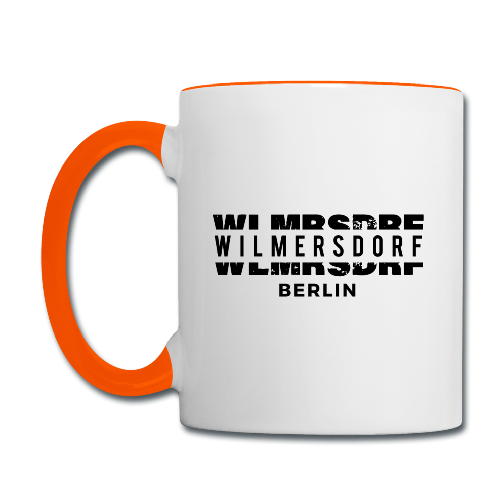 WLMRSDRF - Tasse zweifarbig - Weiß/Orange