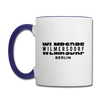 WLMRSDRF - Tasse zweifarbig - Weiß/Kobaltblau