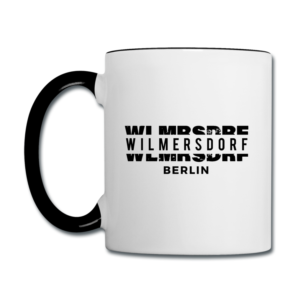 WLMRSDRF - Tasse zweifarbig - Weiß/Schwarz